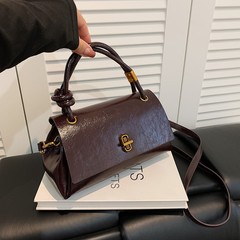 高级感通勤女包迷你链条斜挎包2025新款手提包百搭单肩腋下包跨境