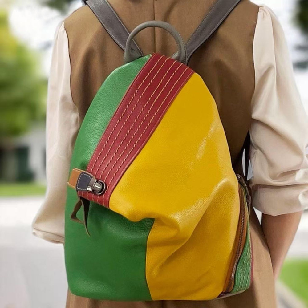 Backpack with zipper
