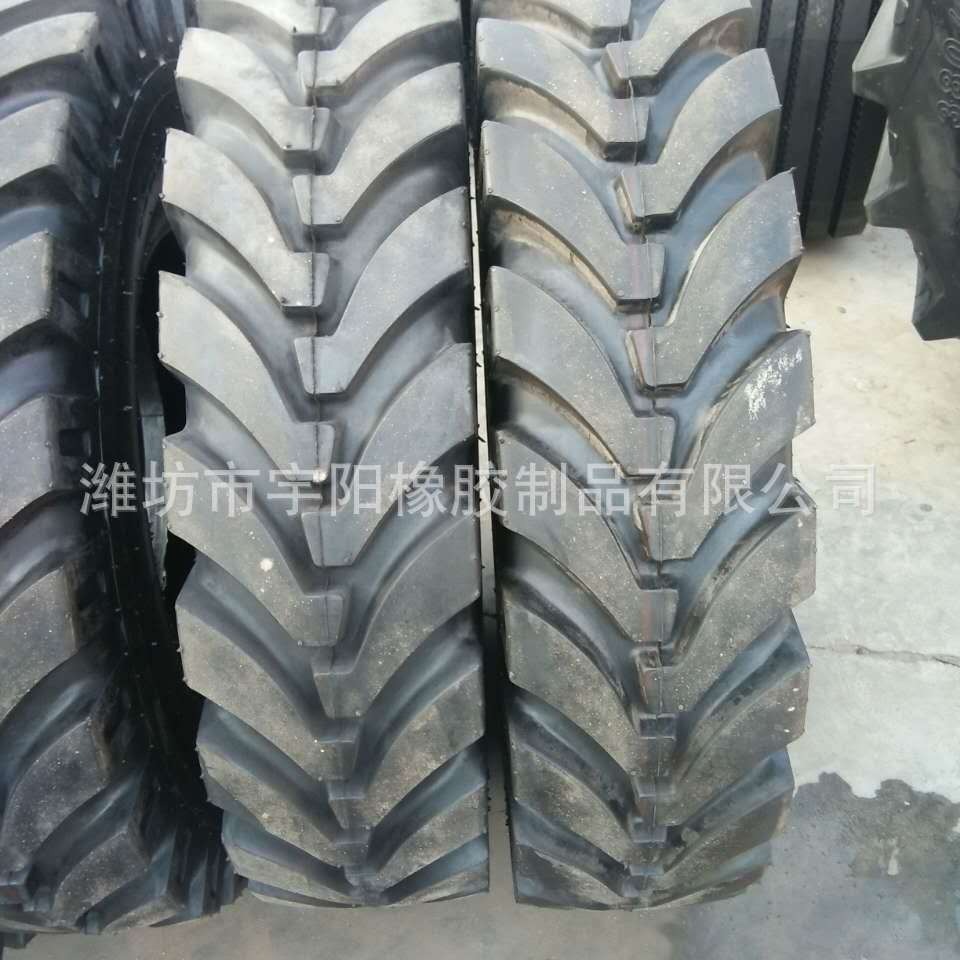 轮式挖掘机8.25-16加密越野人字 四不像车 平地机加厚轮胎