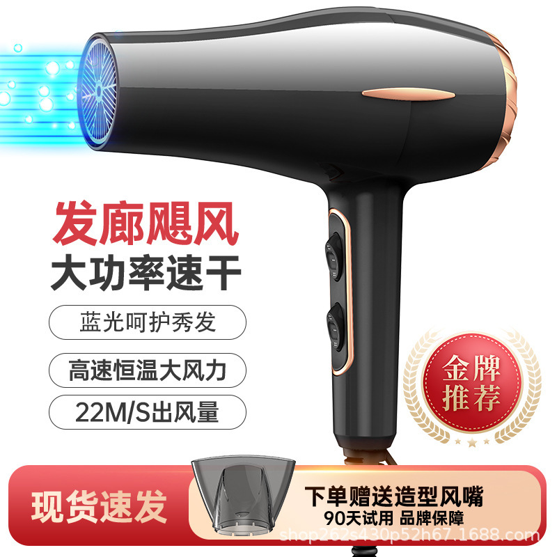 強風ヘアドライヤー家庭用理髪店ヘアサロン高速ハイパワーマイナスイオン恒温ヘアケアヘアドライヤー|undefined