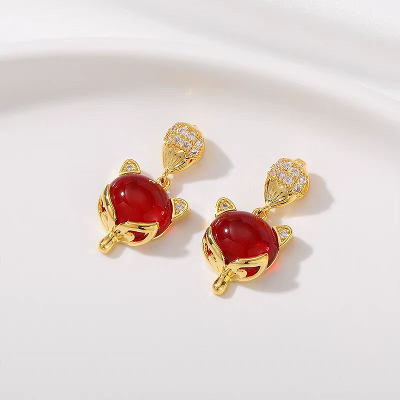 25 # zorro de ópalo rojo