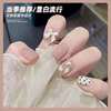 Nail stickers for manicure, fake nails for nails, accessory handmade, wholesale, ready-made product