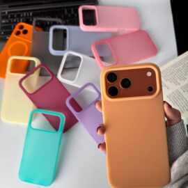 适用苹果17手机壳液态硅胶磁吸iPhone17ProMax拍照按键全包防指纹