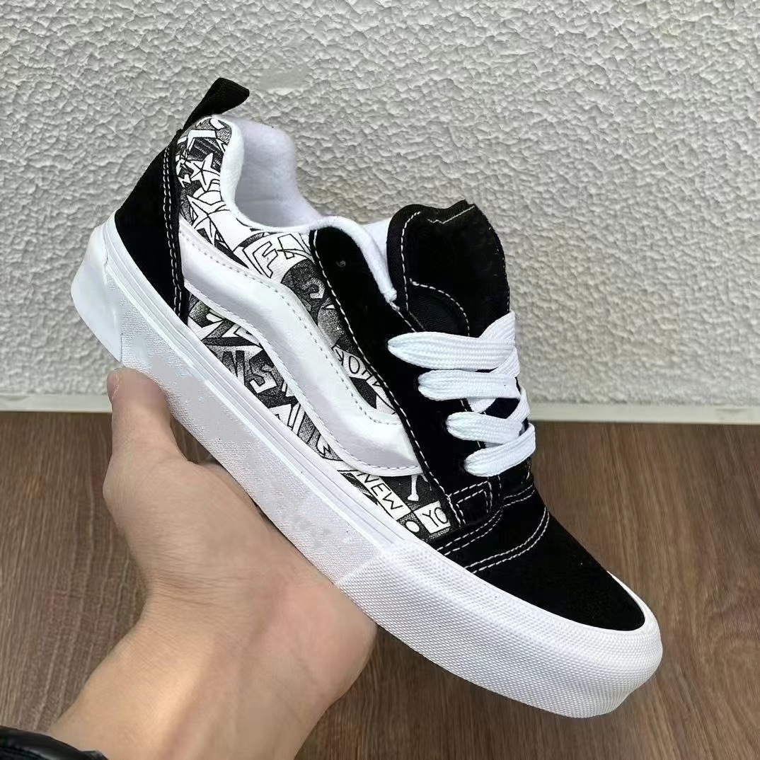 Calle americana de anajuez gordo zapatos de pan de moda lujoso ligero hombre y mujer de verano baja ligera transpirable zapatos de skate casuales