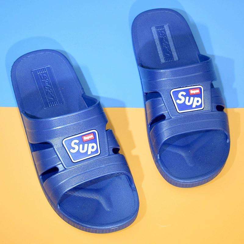 2023 новые мужские тапочки, летние толстые низ, Нескользящие износостойкие домашние дома, ванной, ванны, уличные сандалии