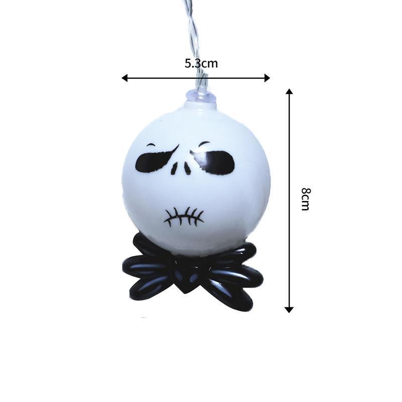 アマゾンクロスボーダー新型ledハロウィーン鬼顔灯串幽霊usb電池カラー灯パーティー装飾祝日灯|undefined