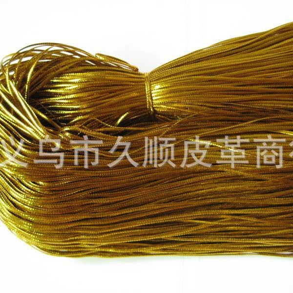 12股喜糖袋空心金线 空心银线 金银线 扁金线