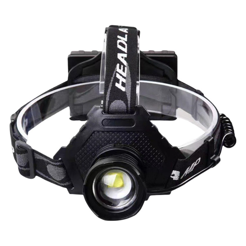 Transfronterizo de alta potencia P70 Faro de gran capacidad P50 faro USB recargable zoom exterior multifunción faro de luz fuerte