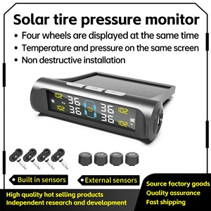 Ty01 yüksək dəqiqlikli günəş enerjili simsiz şin təzyiq monitoru TPMS