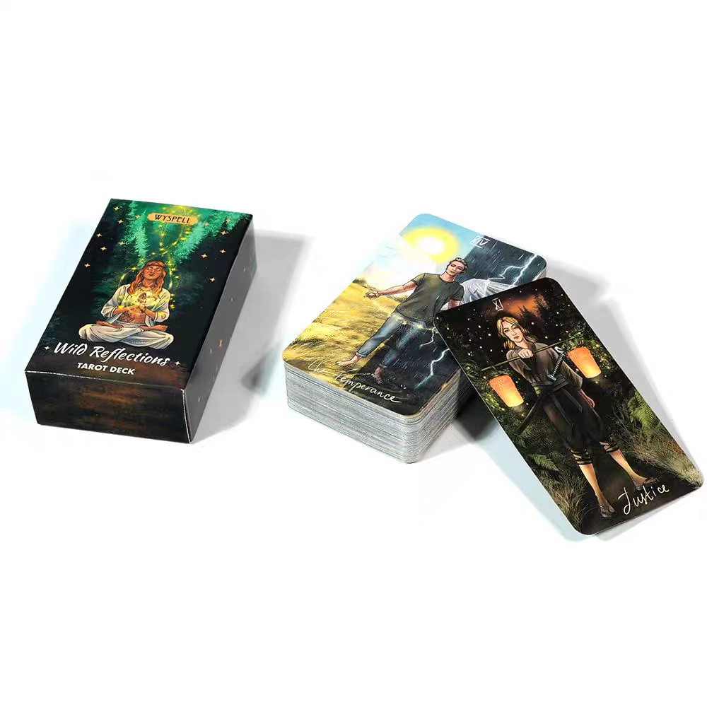 Jeu de cartes wild reflection tarot en anglais pour soirée_voghion.com