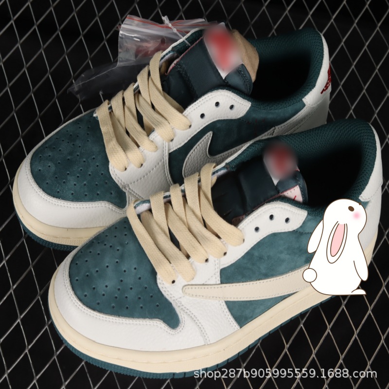 조 1 로우탑 인버티드 블루 앤 화이트 CQ4277-993