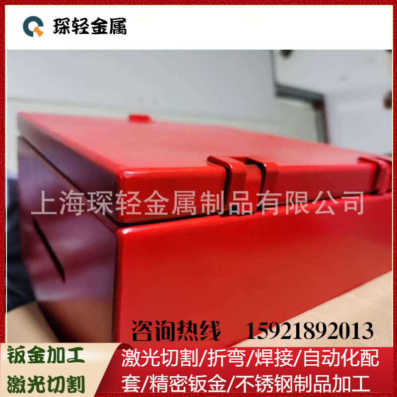 上海厂家对外钣金加工大型机架焊接，机器人操作台焊接，金属烤漆