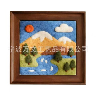 �羳��ë�ִ�����DIY���ϰ�Ψ���L����ɽɭ��Ϫ���ͮ�12cm���