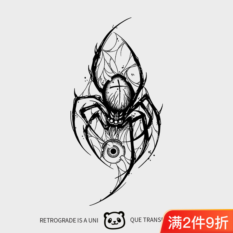 The Amazing Spider-Man Tattoo Sticker for Arms and Legs, Semi-Permanent, Non-Reflective, Long-Lasting, Realistic, Waterproof for Men and Women