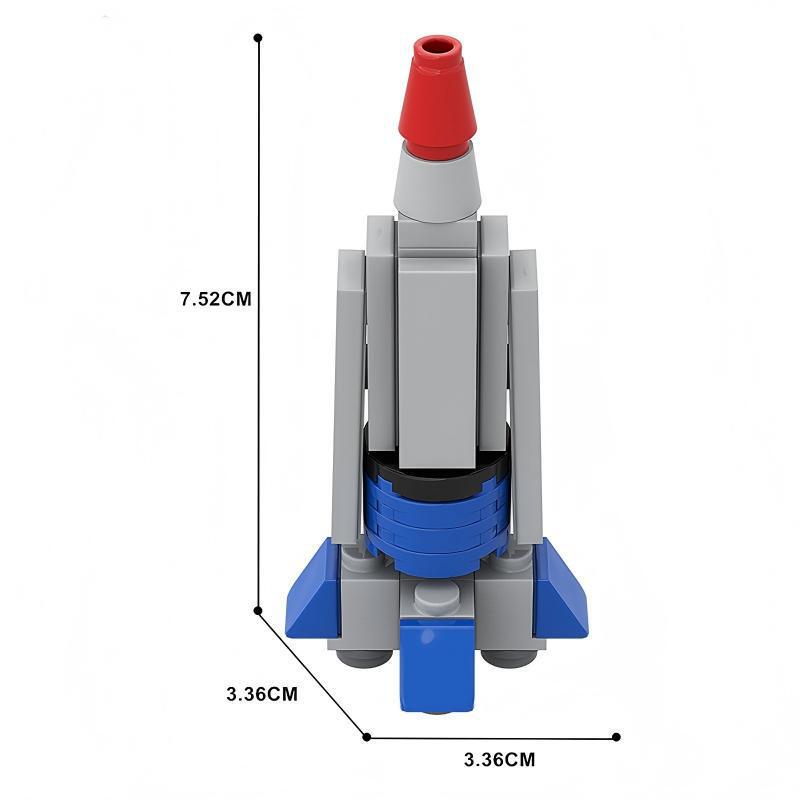 Thunderbird Team-1 Building Block Toy Moc-123410 Rocket Building Block Model Small Particle Building Blocks Educational Toy Thunderbird Team-1 Building Block Toy Moc-123410 Rocket Building Block Model Small Particle Building Blocks Educational Toy