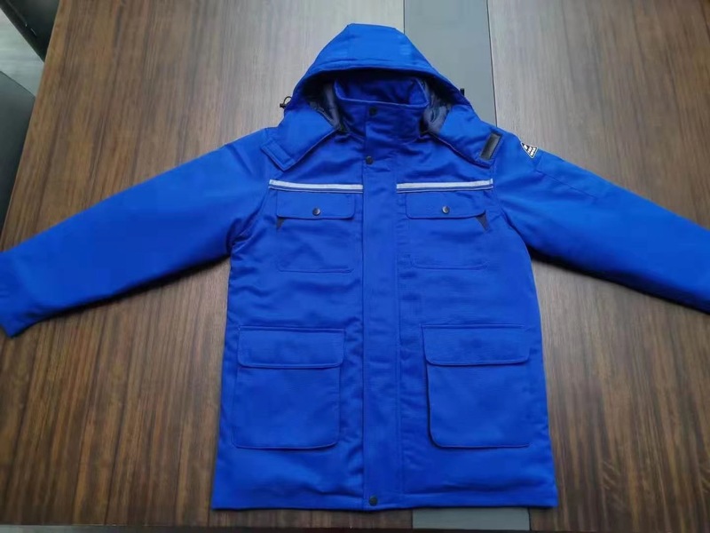 冬季棉服工作服棉衣劳保服可拆棉袄冷库防寒冬装工装防静电|undefined