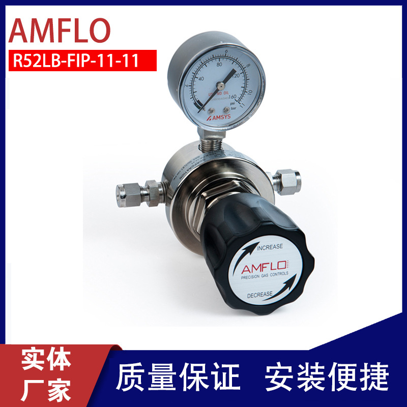 敦阳单级式减压器R52LB-FIP-11-11实验室设备用气体减压阀调压器