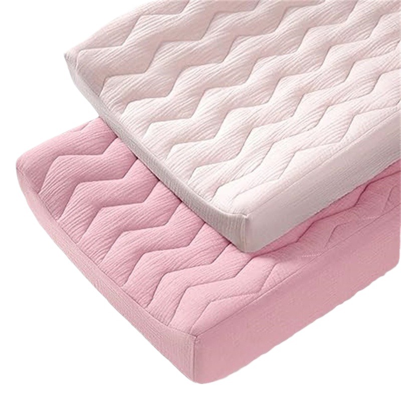 Funda Ajustable para Cambiador de Bebé de Algodón Puro, Clase A, para Cuna