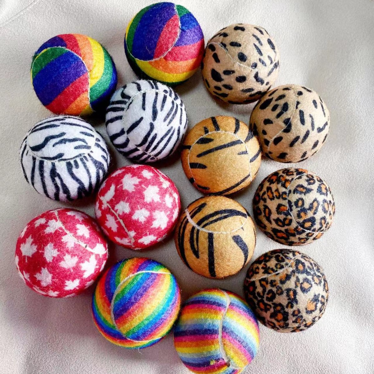 Pet Tennis Printed Tennis Training Tennis Bb Barking Tennis Display Tennis Interactive Props Tennis