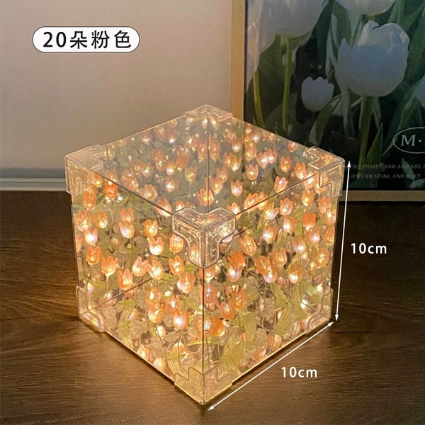 20 pink tulip night lights