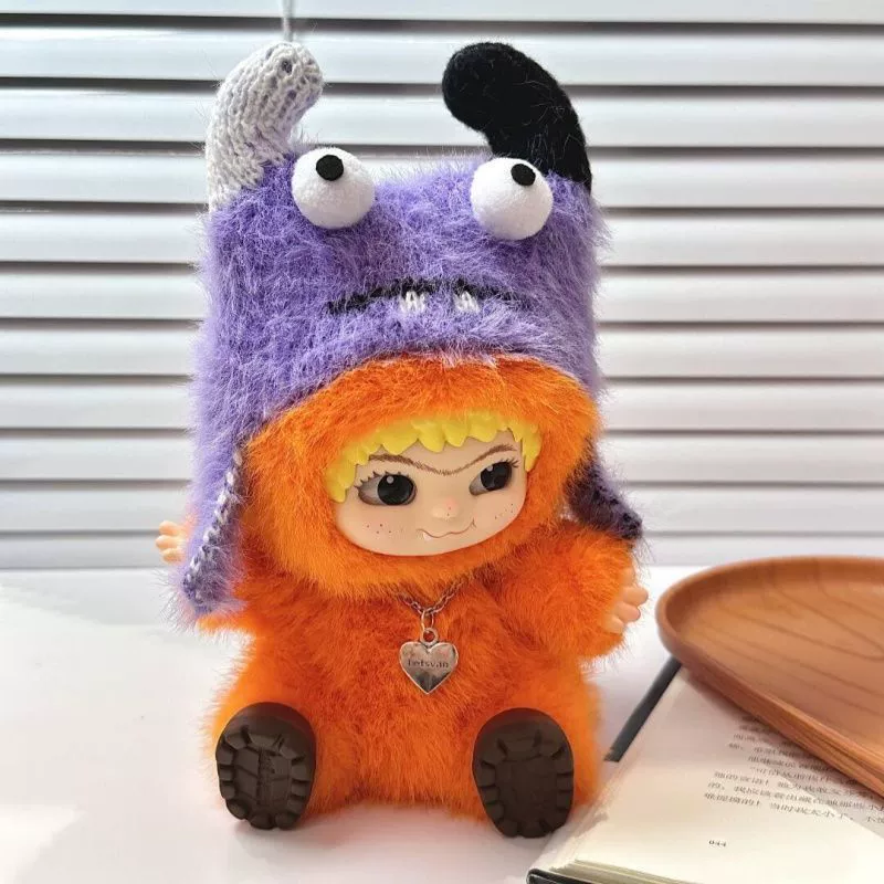 Yu Shuxin's same motherland version WAKUKU Maomao Trendy Party Series Blind Box Wow Kuku Figure Putting Plush Baby