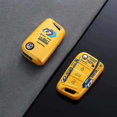 Cc T-Roc Golf 7, Car key bag - no-specifications-type-a-lucky-yellow-single-shell