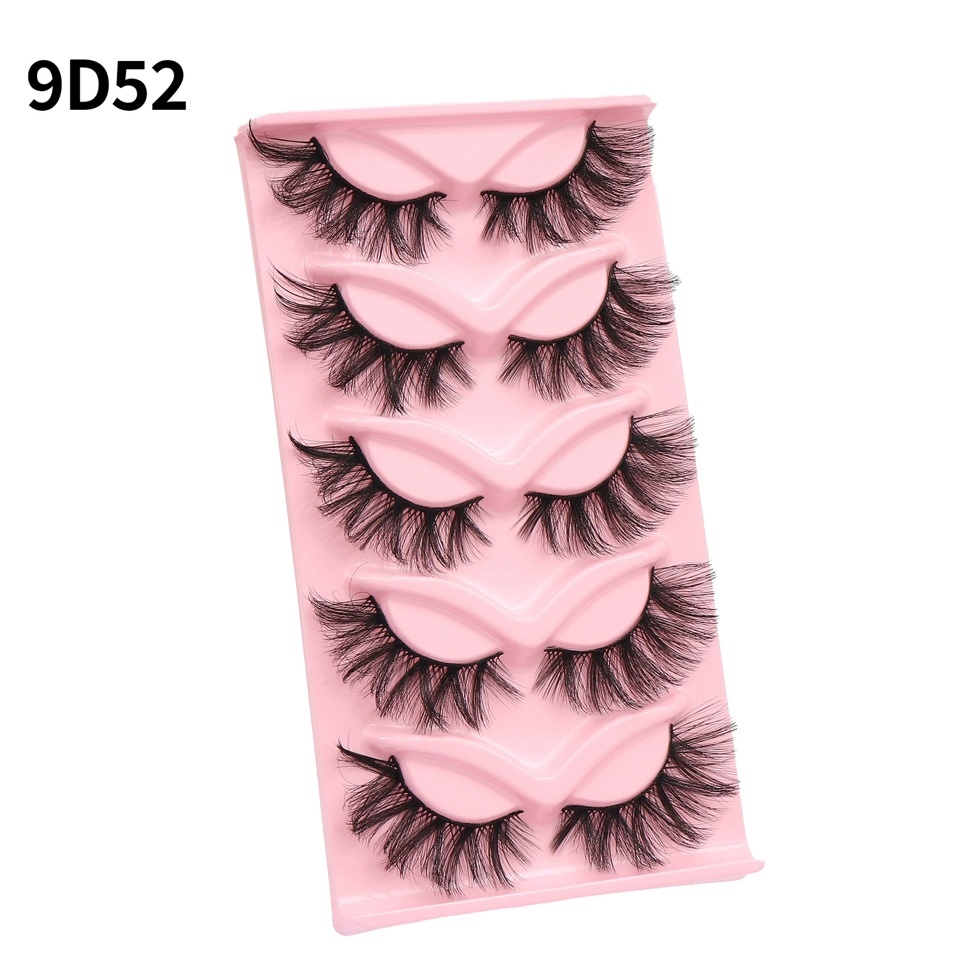 False Eyelashes Cat-Eye 3D, European Style, Assorted Styles (Multiple Specifications)
