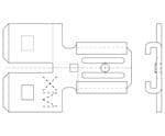 Terminals TAB ADAPTER 2M\/1F (5 pieces) Default