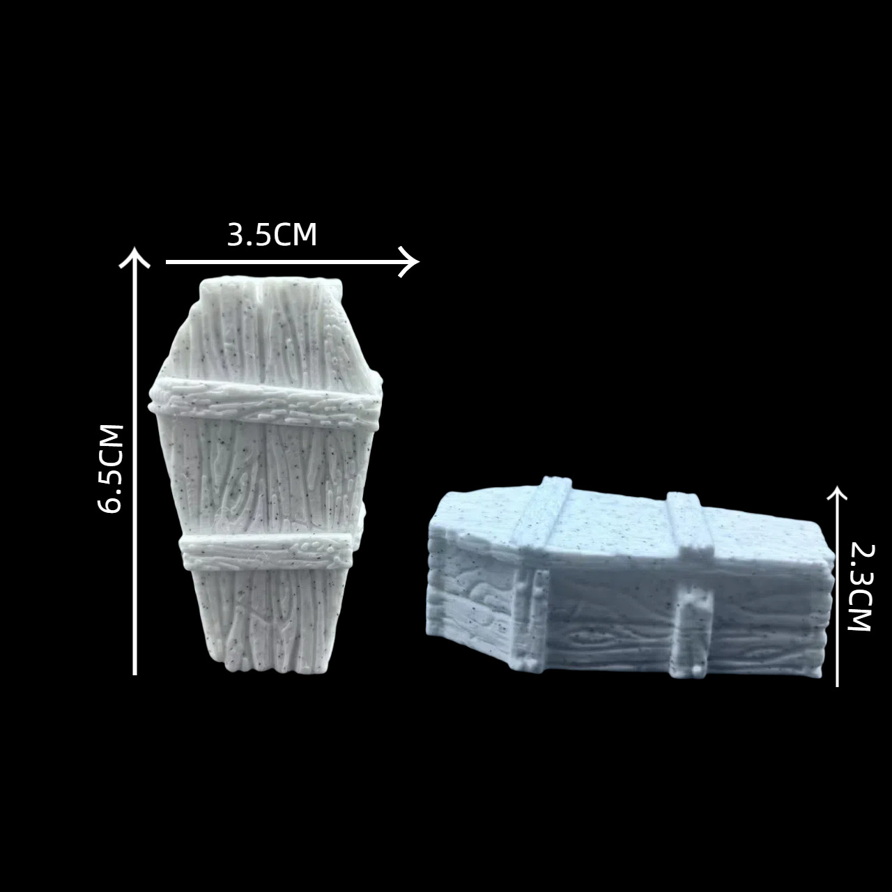 Adornos de Halloween impresos en 3D transfronterizos, calavera, momia, adornos creativos de escritorio, juguetes de regalo de Nochebuena