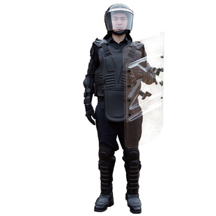 Manufacturers First-hand Supply Black Hard Anti-hit Anti-stab Flame Retardant Riot Clothing