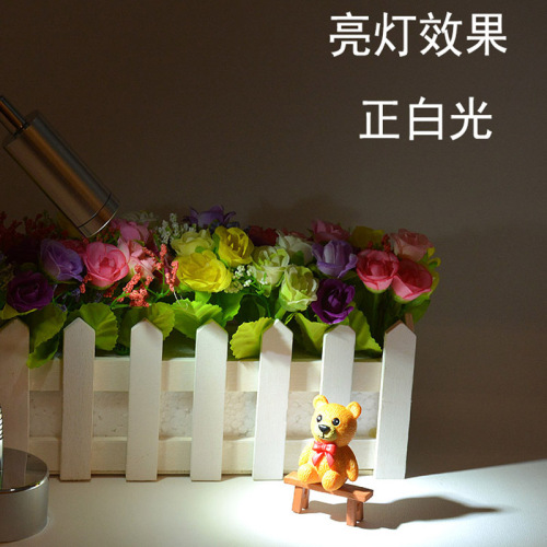 Hotel apartment 1w3w bedside reading lamp hose spotlight elbow TV background wall surface mounted wall lamp photo lamp