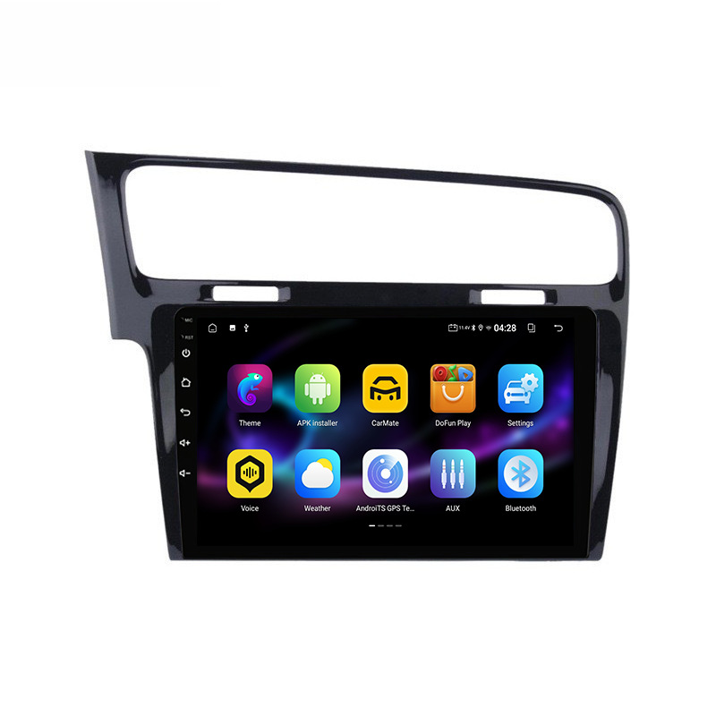 Suitable for 14-18 Volkswagen Golf 7 Android Large Screen Central Control Navigation Stereo Gps Reversing Image
