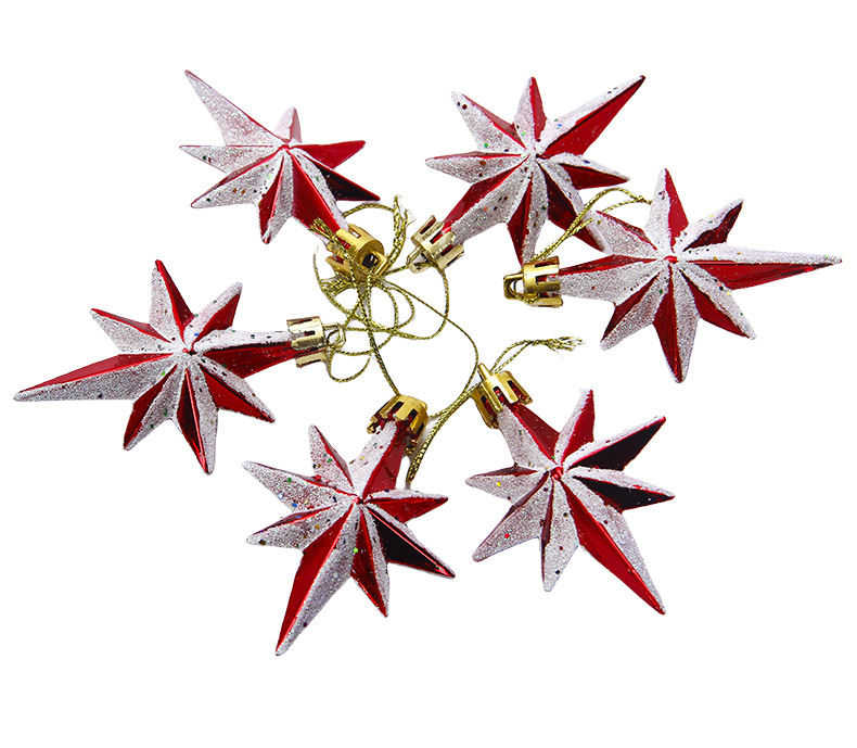 Juletræspynt stjerne ophæng til juletræet_voghion.com