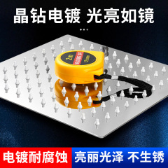 304 stainless steel large flower shower head top spray bathroom hot water explosion-proof shower head shower set 8 inch 10 inch