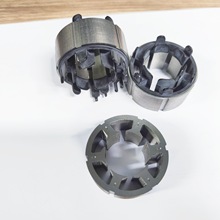 无刷直流电机定转子水泵铁芯 外径54内径30 带骨架 可代 工绕线