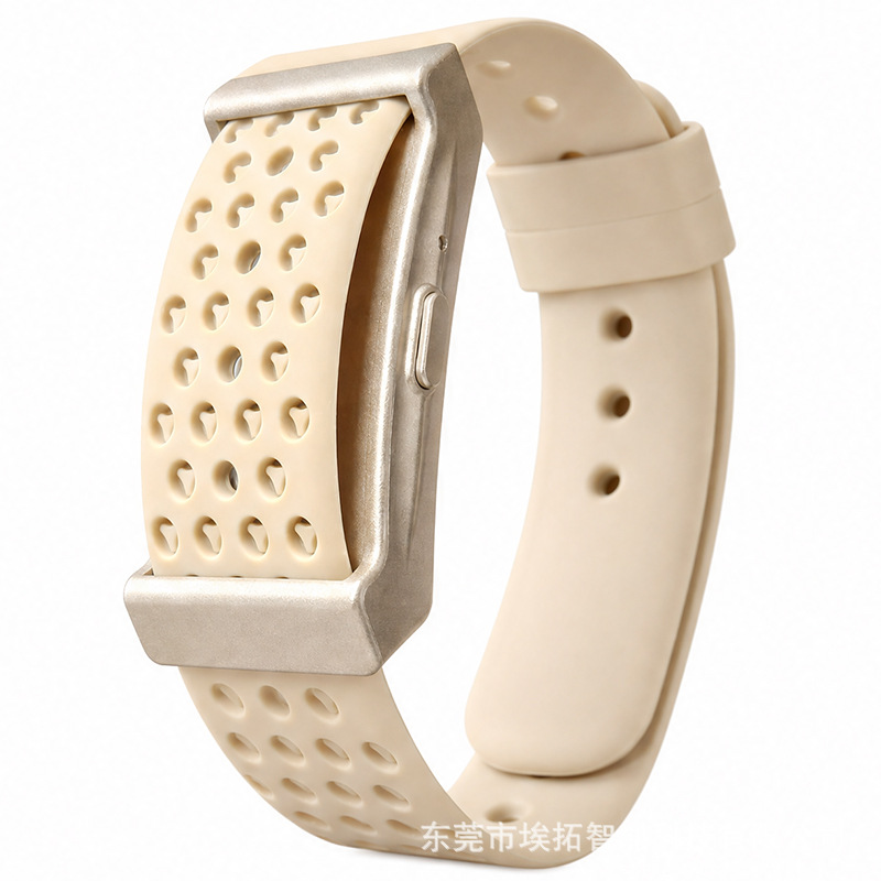 Platinum (double strap, with silicone strap)
