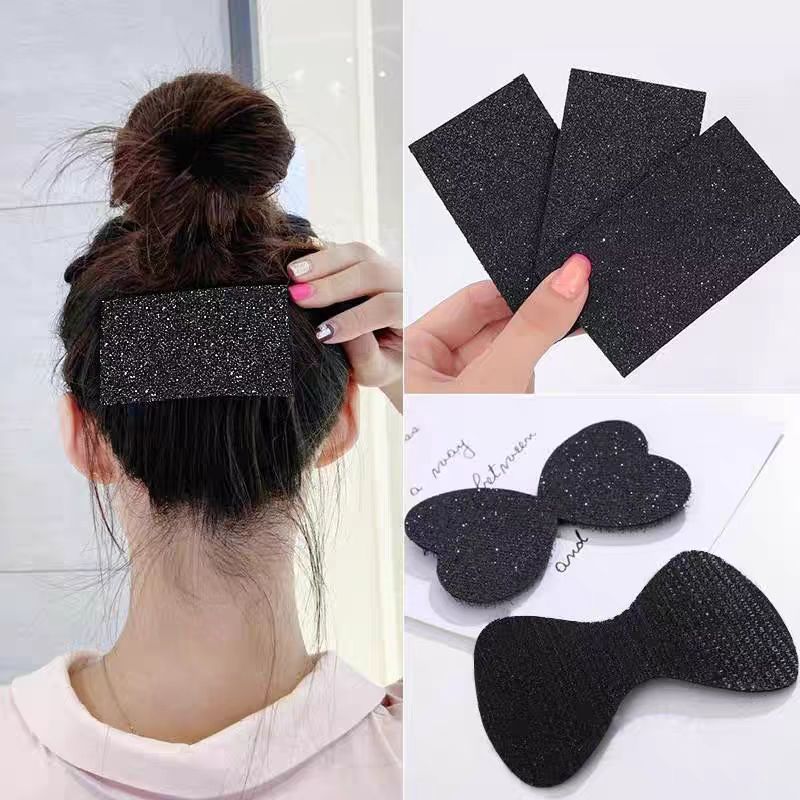韓国版の女性用粘着前髪ステッカー、ヘアアクセサリー、大型ベルクロヘアステッカー、大人用ヘアステッカー|undefined
