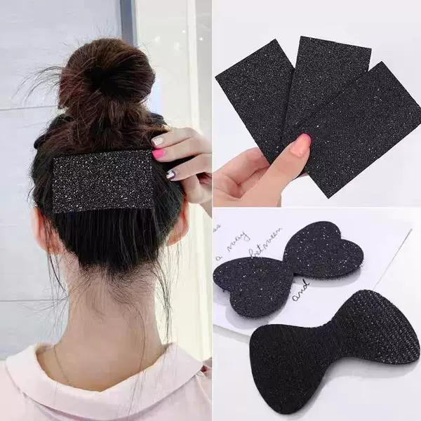 Korean-Style Sticky Bangs Patch for Women, Hair Accessory for Stray Hair, Large Magic Tape Hair Patch for Adults