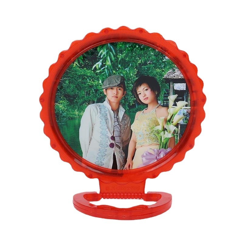 Home Daily Mirror Handheld Mirror Plastic glass mirror makeup mirror…