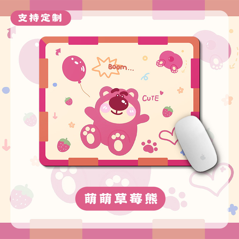打工人鼠标垫个性文字女生简约键盘书桌垫办公工位防水桌垫高级感|undefined