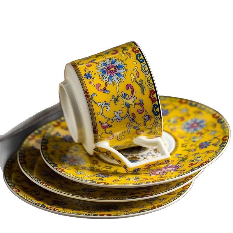 Coffee high-end creative set, European style, simple and elegant design, Birthday gift