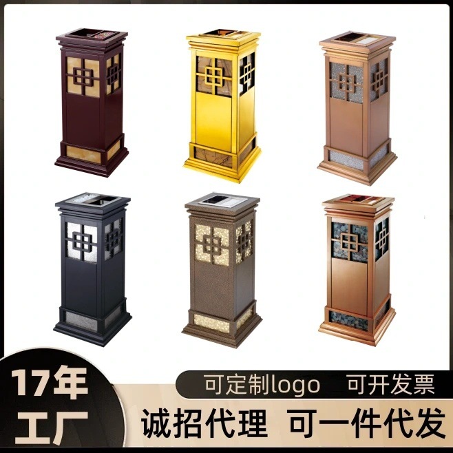 良谷YH-206不锈钢座地烟灰桶电梯大堂酒店烟灰桶电梯口户外商用桶