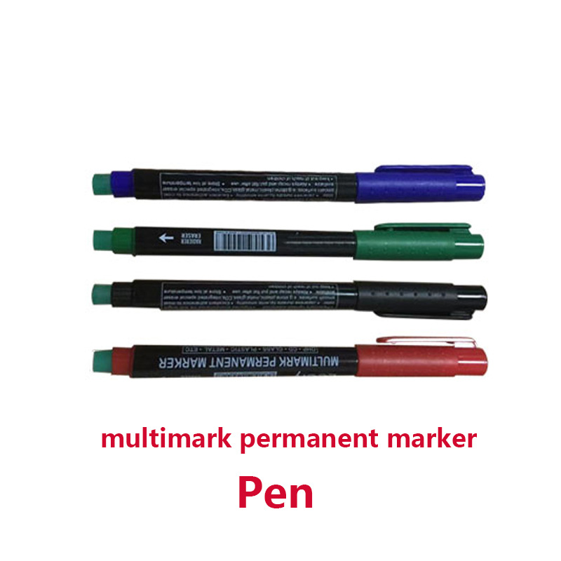 Herramienta de marcado marcador de golf de acero inoxidable patrón de Carta de Acción para adultos DIY pluma de marcado