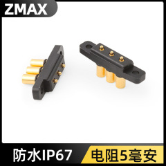 ヘッドセット付きPOGOPINスプリングピン電流5A10A15A高電流非燃焼スプリング低抵抗低発熱