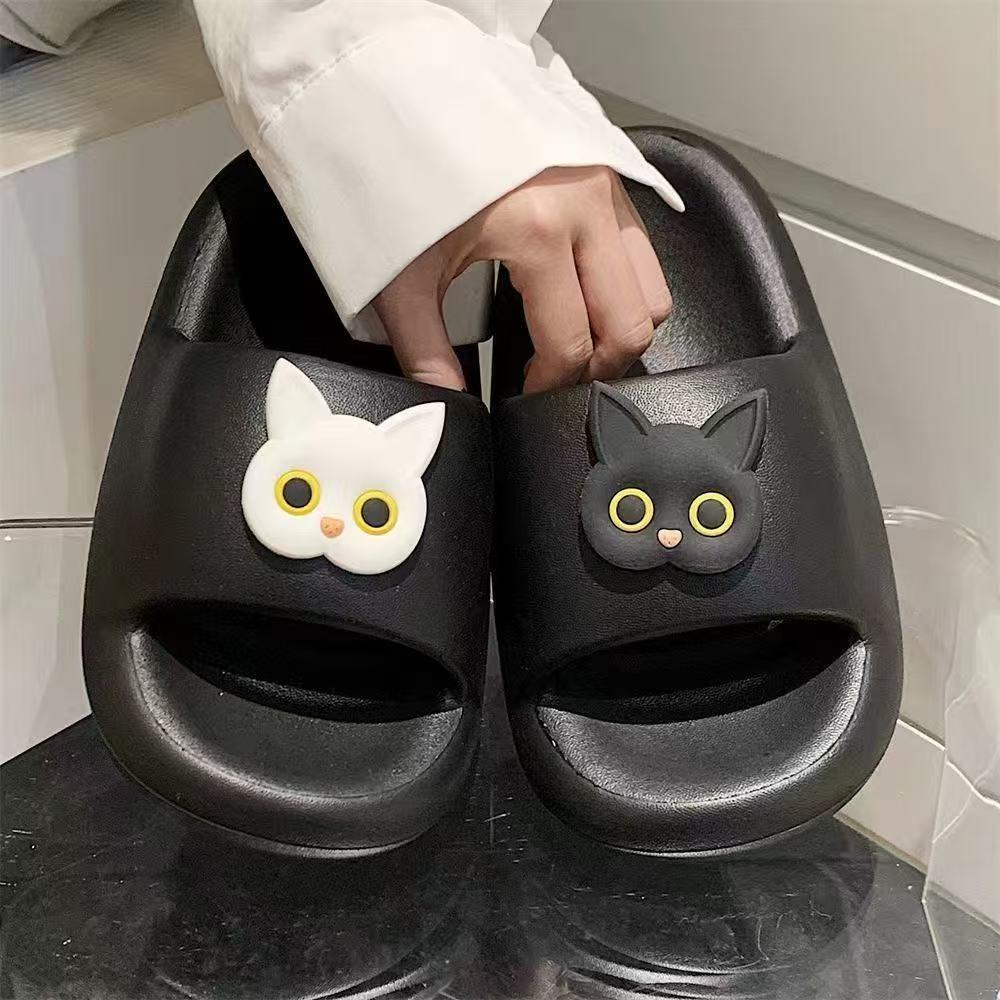2302 흑백 고양이 블랙