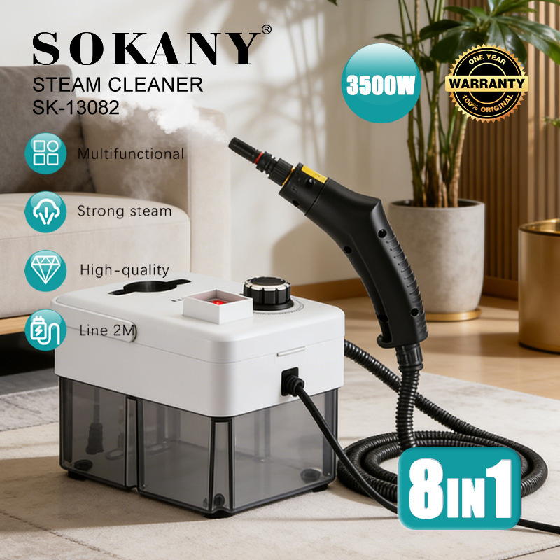 Export Sokany13082 Steam Cleaner Multifunctional Floor Tile Stove Cleaning Machine Wired Cleaning Machine