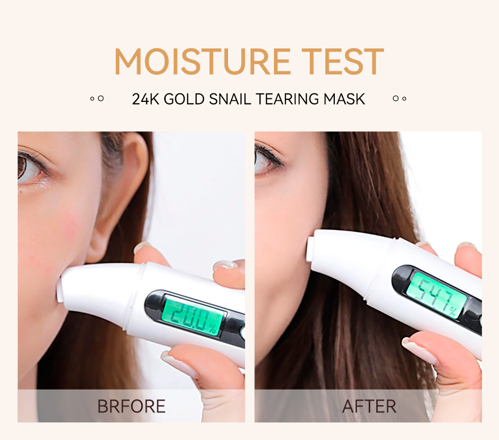 LAIKOU Gold Leaf Peel-off Mask 50g (Color box) Pore Cleansing Skin care products Cross-border supply undefined