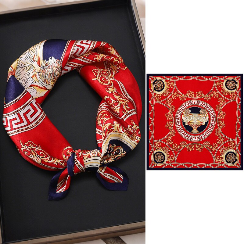 アメリカンクラシックシルクスカーフレトロカシューパターン菱形ロングスカーフヘッドバンドスカーフ花柄スカーフ卸売|undefined