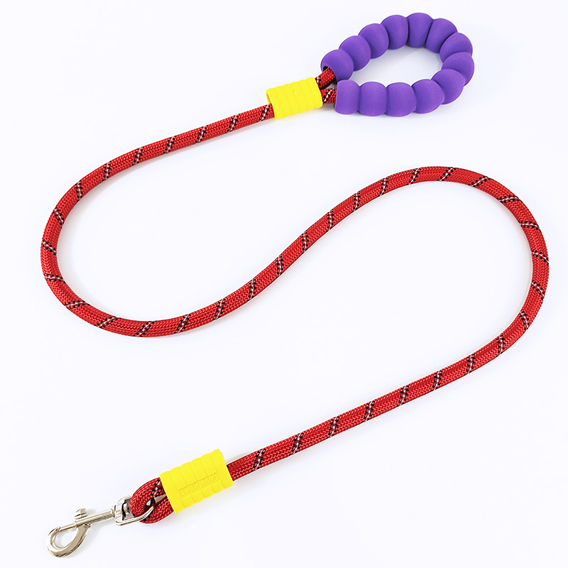 犬用リード ドーパミンクラウドバブルコットンハンドルリード 中型犬・大型犬用お出かけペット用リード|undefined