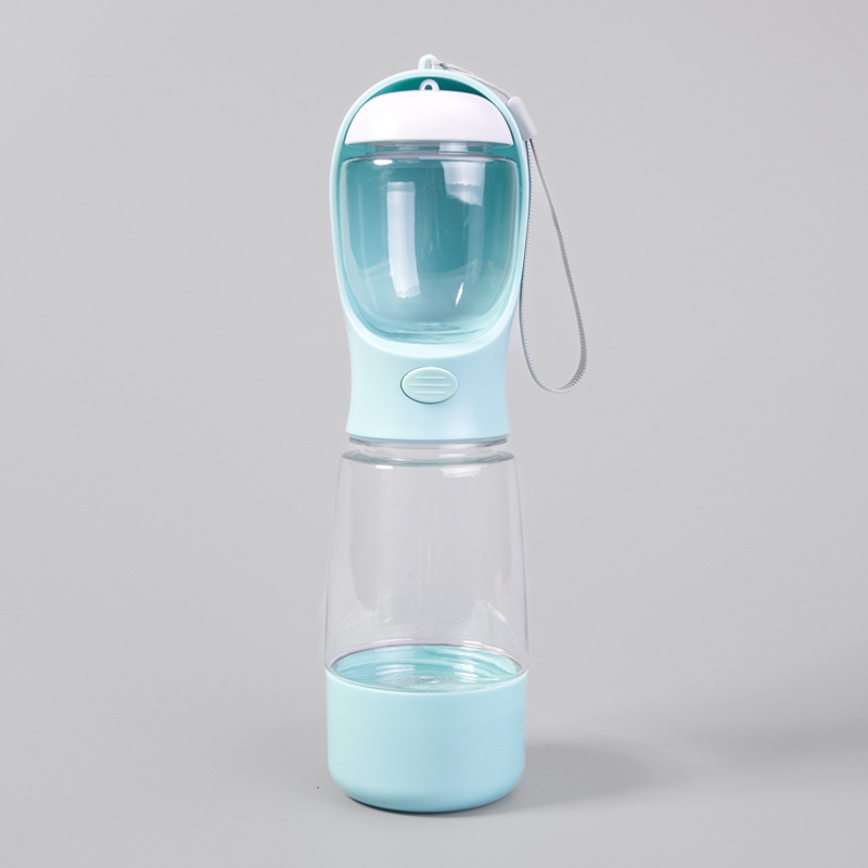 Taza de agua tres en uno multifuncional para perros al aire libre Taza para mascotas Alimentador de agua Taza de agua portátil Bebedero para perros y gatos